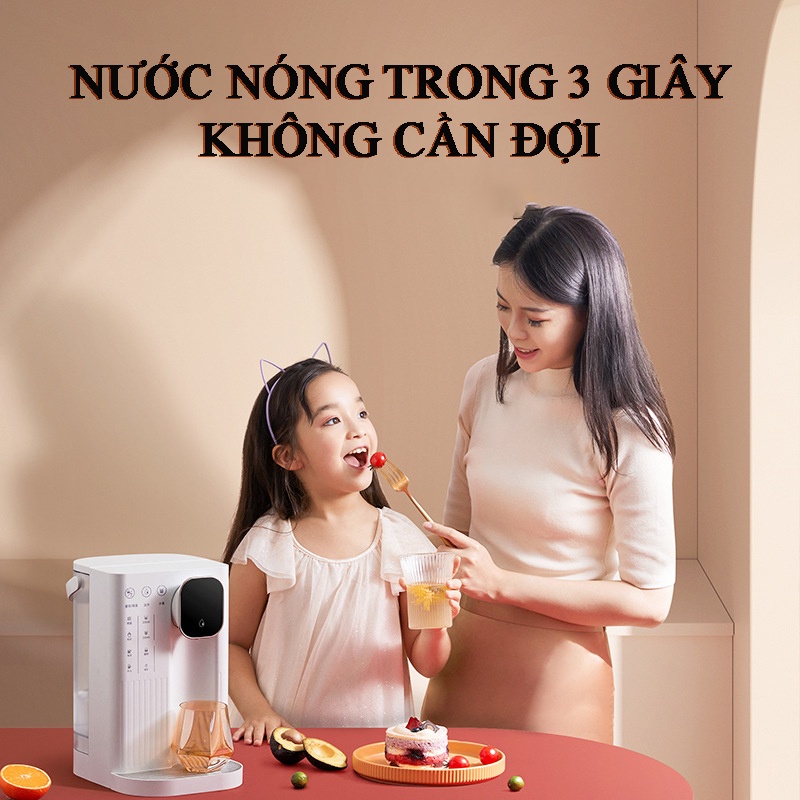 Máy Đun Nước Nóng Tức Thì Làm Nóng Chỉ Với 3 Giây Xiaomi Jmey T2, Bình Siêu Tốc Để Bàn Văn Phòng, Phòng Ngủ, Phòng Khách