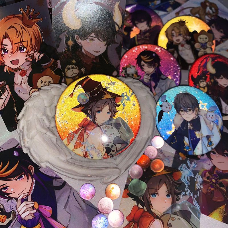 Luxiem SHOTO  Thẻ Vuông Trong Suốt Hình Chòm Sao