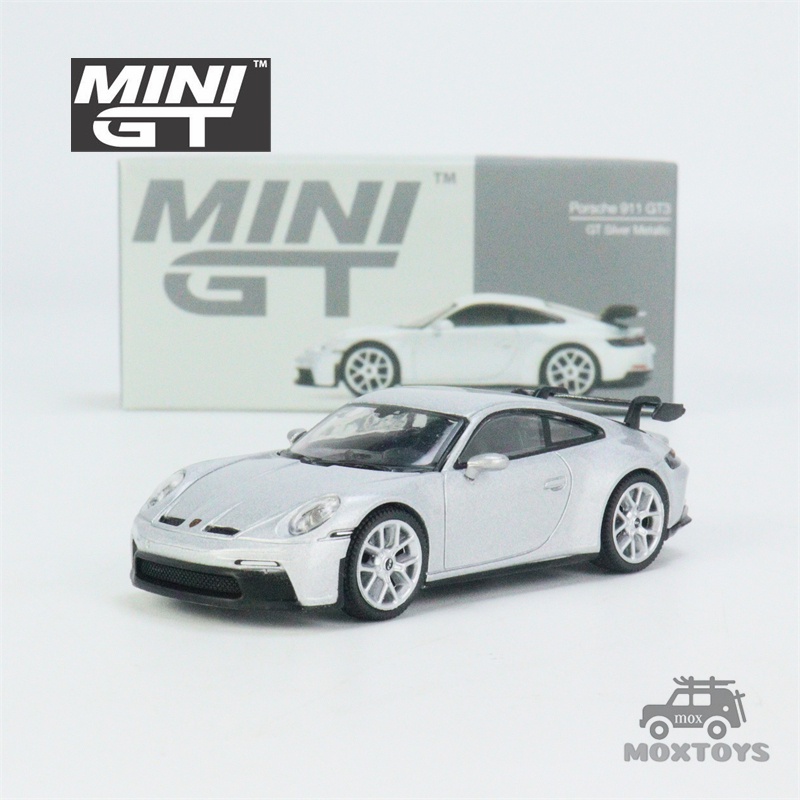 Mô Hình Xe Hơi Porsche 911  GT3 GT Màu Bạc Tỉ Lệ 1: 64
