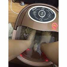 Bồn massage ngâm chân hồng ngoại có sục khí thải độc làm nóng nước 3 chế độ, Máy ngâm chân điện