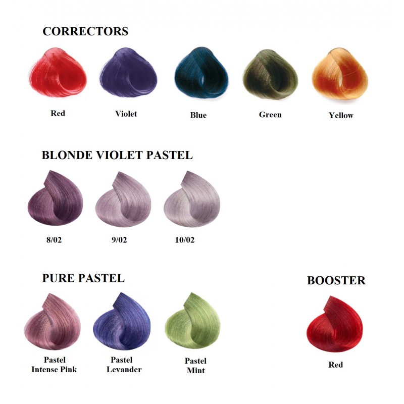 Màu nhuộm Inebrya Correttors 100ml + Oxy 100ml + Chén cọ nhuộm I Made In Italia