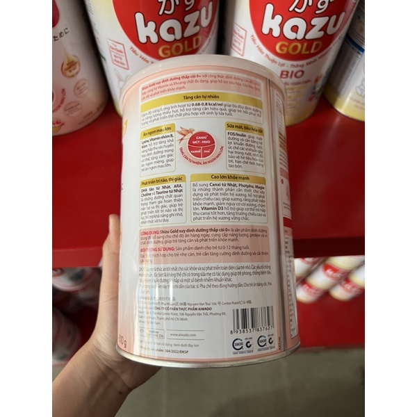 Tặng 1 ly thuỷ tinh - Sữa bột shizu suy dinh dưỡng số 0+ lon 810g