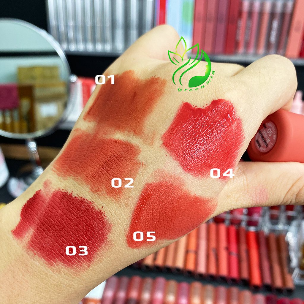 Son Ink 03 Red Only Đỏ Gạch Pha Hồng Son Kem Lì Peripera Ink Velvet Lip Tint Mới Nhất 4g [CHÍNH HÃNG]