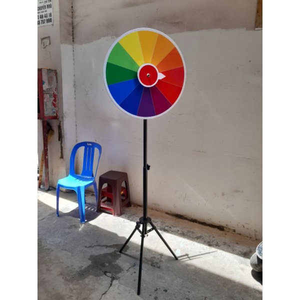 VÒNG QUAY TRÚNG THƯỞNG _ size 60cm cao 150cm