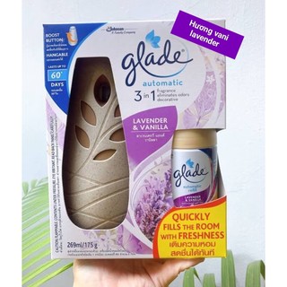 Combo Máy Xịt Phòng Tự Động Glade ( gồm máy và lõi xịt)