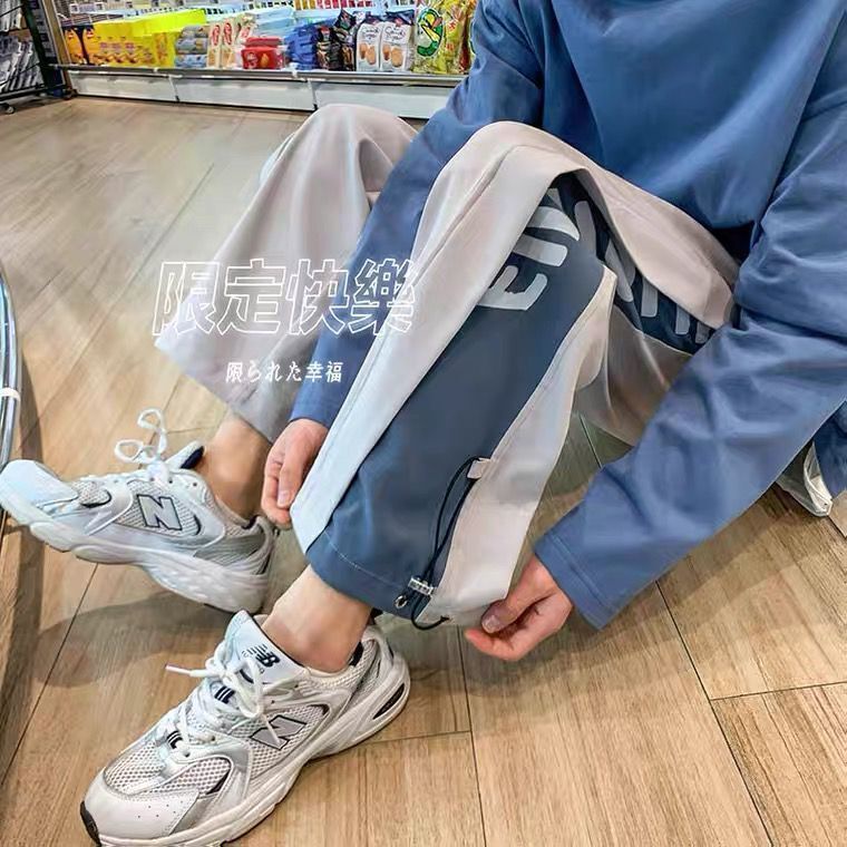 Quần Kaki Ống Đứng Thoải Mái Phong Cách Hồng Kông Thời Trang Mùa Thu 2022 Cho Nam Mới
