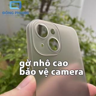 Combo 2 Ốp Lưng Trong Nhám Unibody iPhone 14 Siêu Mỏng