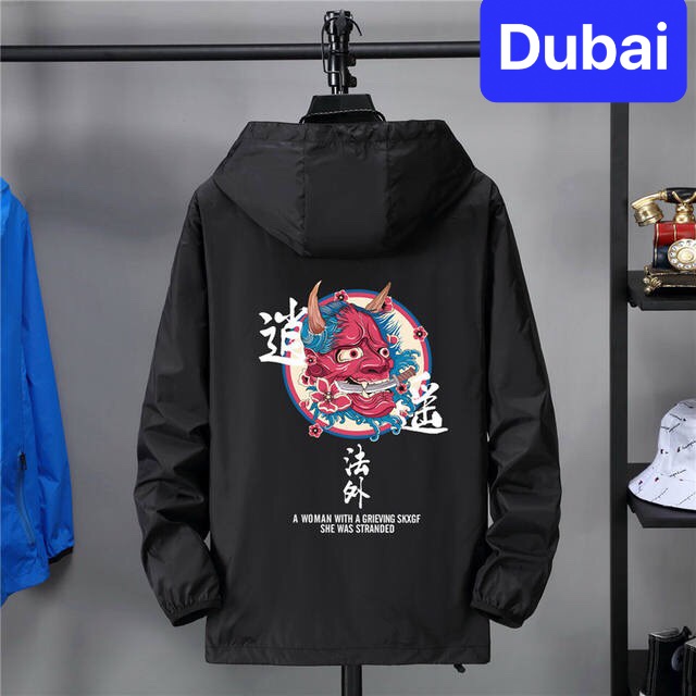 ÁO KHOÁC DÙ NHẸ BOMBER NAM NỮ ĐEN BÓNG CHÀY ĐA NĂNG 2 LỚP CHỐNG NẮNG 2 TÚI CÓ DÂY KÉO XỊN SÒ NEW - DUBAI FASHION