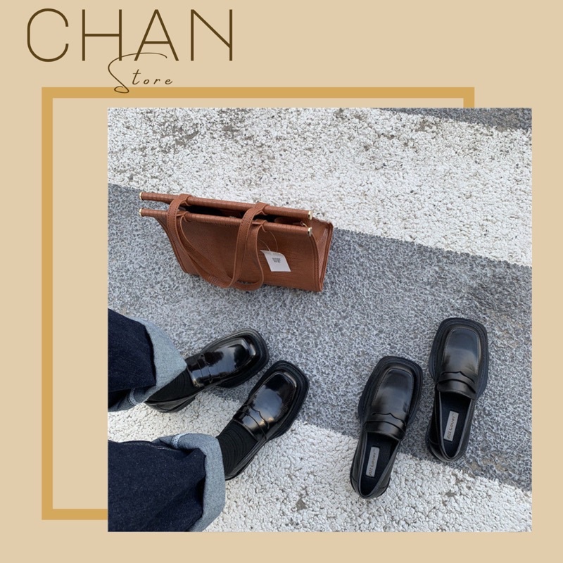 Giày da oxford đế cao 3 phân phong cách hàn quốc kèm ảnh thật