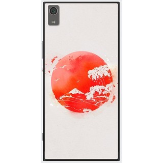 Ốp lưng Sony XA1, XA1 Ultra, XA1 Plus in hình Mặt trăng đỏ