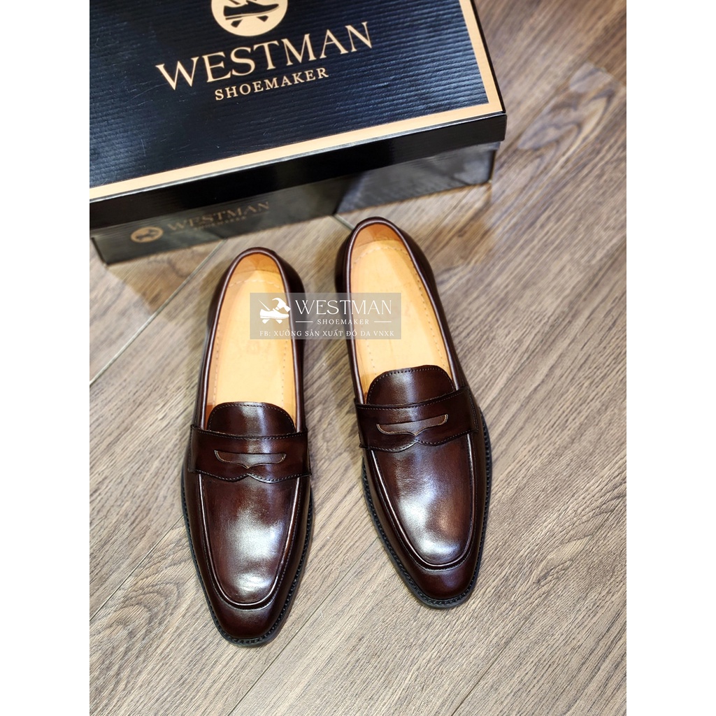 Giày Lười Loafer Da Thật Westman W0023