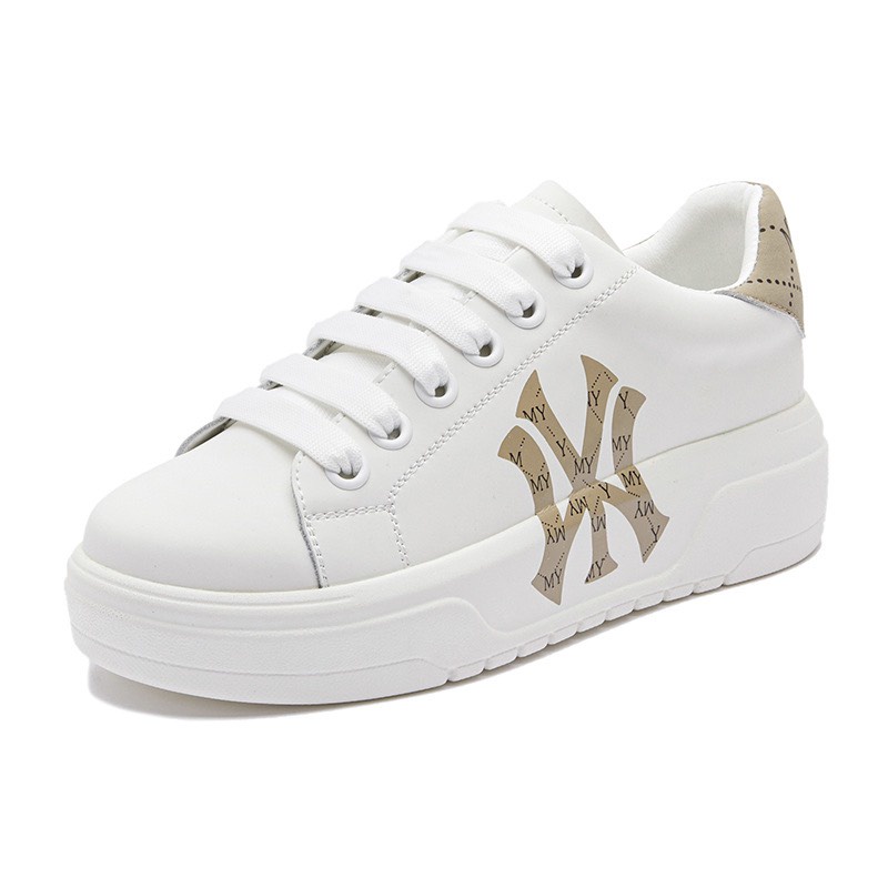 Giày mc queen ny,  mlb ny vàng đen tăng chiêu cao 5cm nam nữ siêu hot