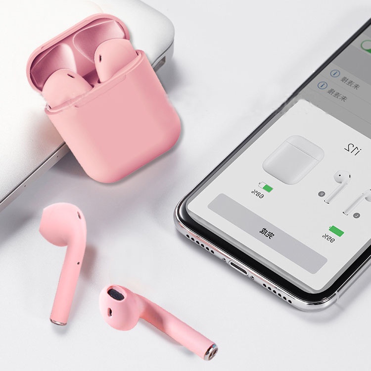 Tai Nghe Bluetooth Không Dây Inpods 12 Màu Sắc Đa Dạng Chuyên Dùng CHO IP