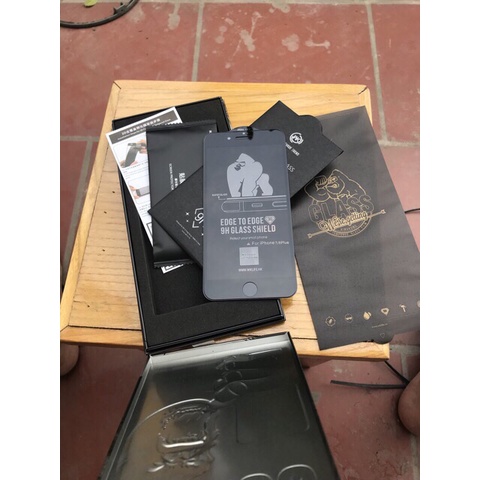 Kính Cường Lực KingKong cho iphone Full Màn 7Plus/8Plus/X/Xs/XsMax/11/11Pro/11ProMax/12ProMax/13/13/14ProMax