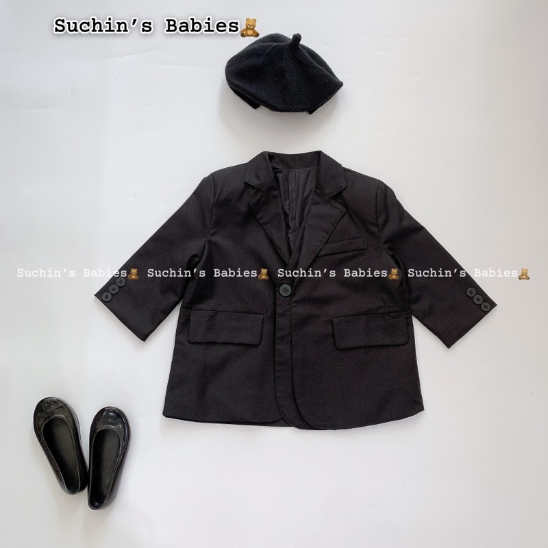 Áo vest - Blazer cho bé trai và gái Suchin