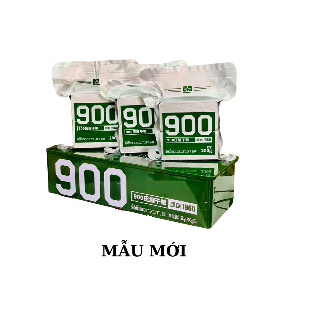 LƯƠNG KHÔ QUÂN ĐỘI THÙNG SẮT NHỎ 1.2KG