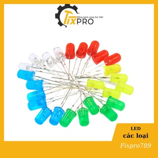Led 5mm màu đỏ thân đục siêu sáng (Túi 10 con)