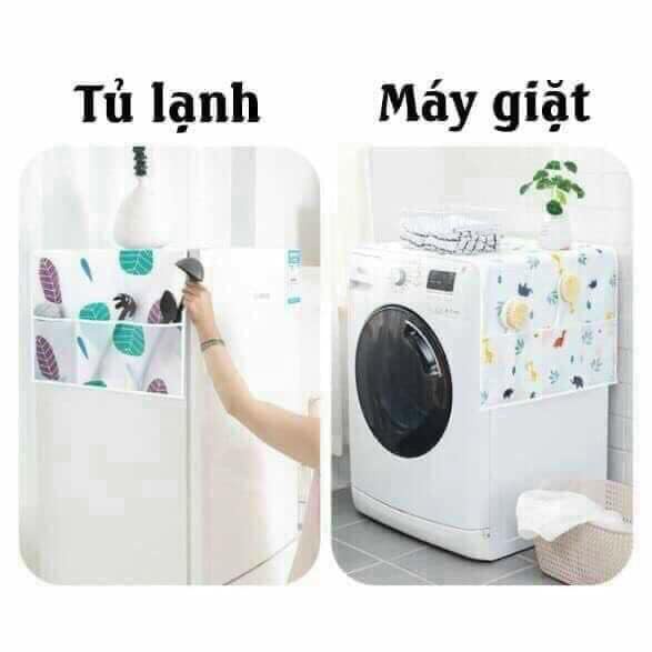 Tấm phủ tủ lạnh, máy giặt (màu ngẫu nhiên)