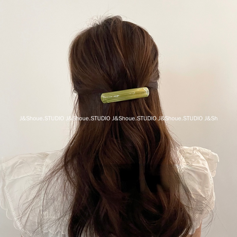 Kẹp Tóc Lò Xo Màu Sắc Tươi Sáng Phong Cách Hàn Quốc KF508