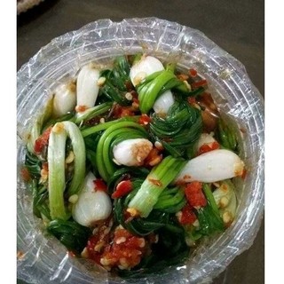 57k hủ củ kiệu cuốn lá muối giòn