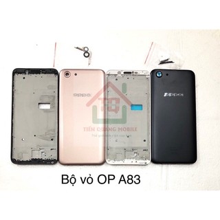 Bộ Vỏ Oppo A83 (gồm xương, vỏ, kính cam, khe sim)