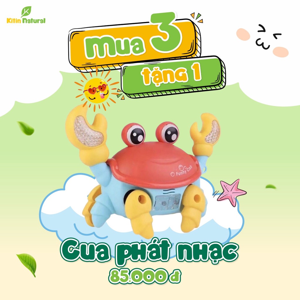 [MKB Gift] Combo 3 đồ chơi cho bé Kitin Natural