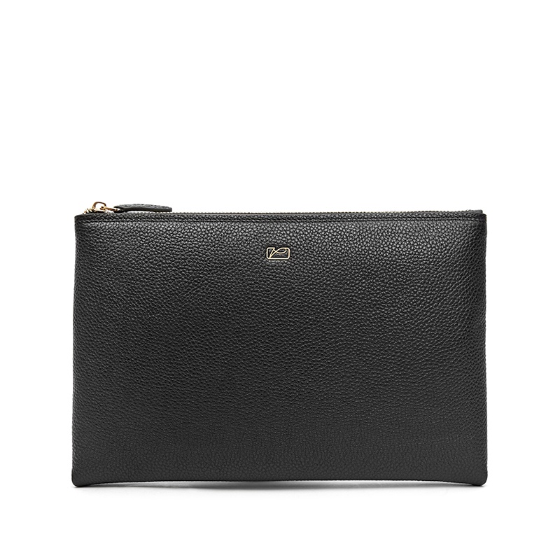 VÍ NAM CẦM TAY-VALENTINO CREATIONS-LRA-220012-BLK