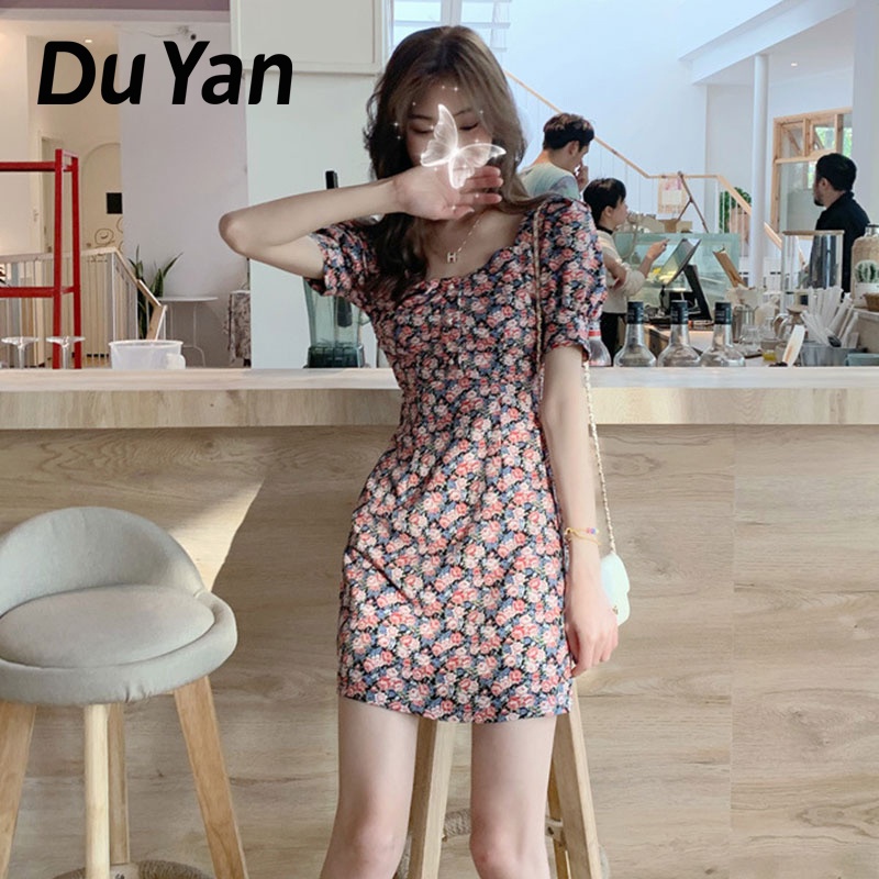 Đầm Ngắn Tay Hở Lưng Phong Cách Mới Dành Cho Nữ