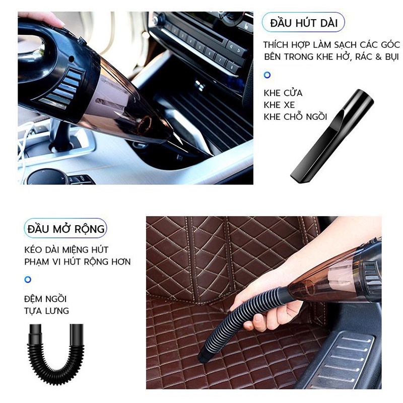 GiGiBomstore máy hút bụi ô tô cầm tay, máy hút bụi cầm tay，máy hút bụi đa năng, máy hút bụi ô tô công suất lớn hút sàn