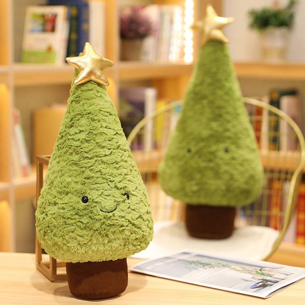 LANFY Cây Thông Nhồi Bông Trang Trí Giáng Sinh