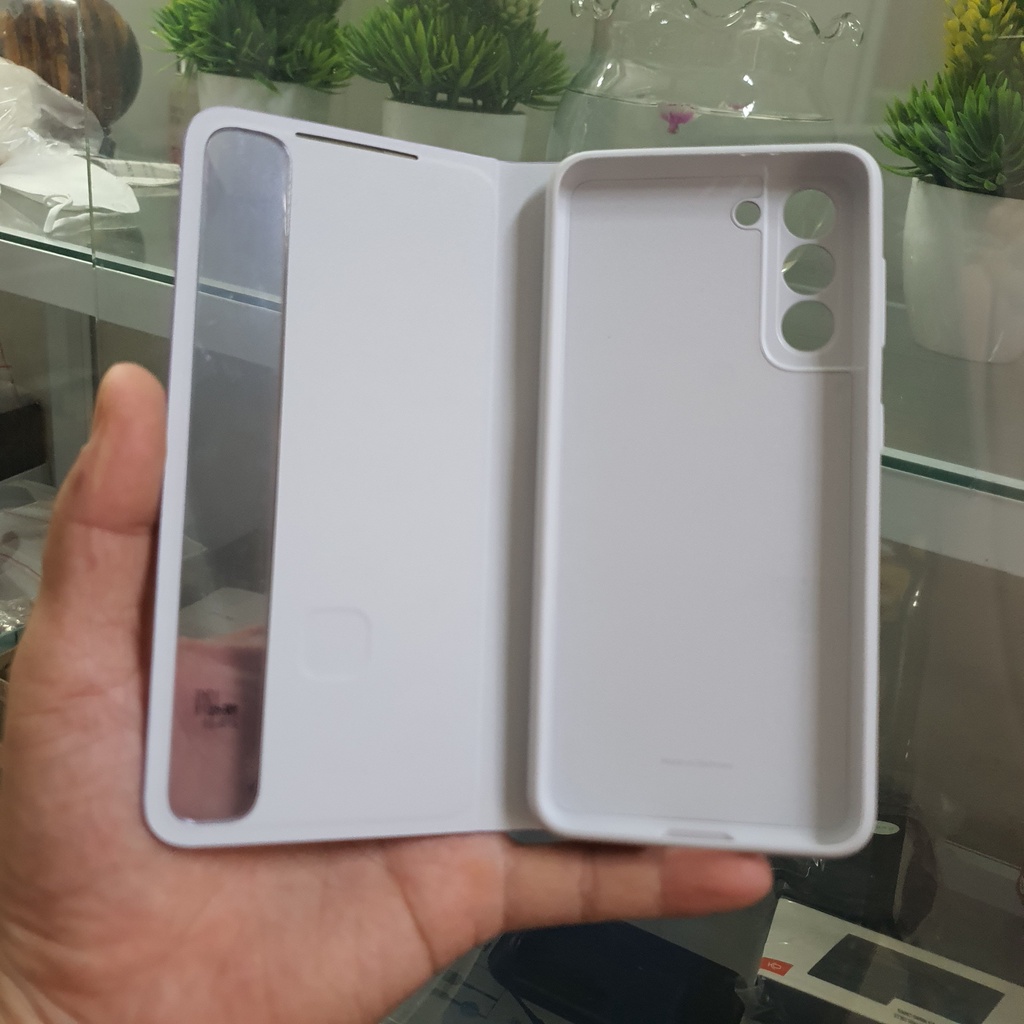 Bao Da Clear View Samsung S21 Chính Hãng, New Nobox, Kháng Khuẩn