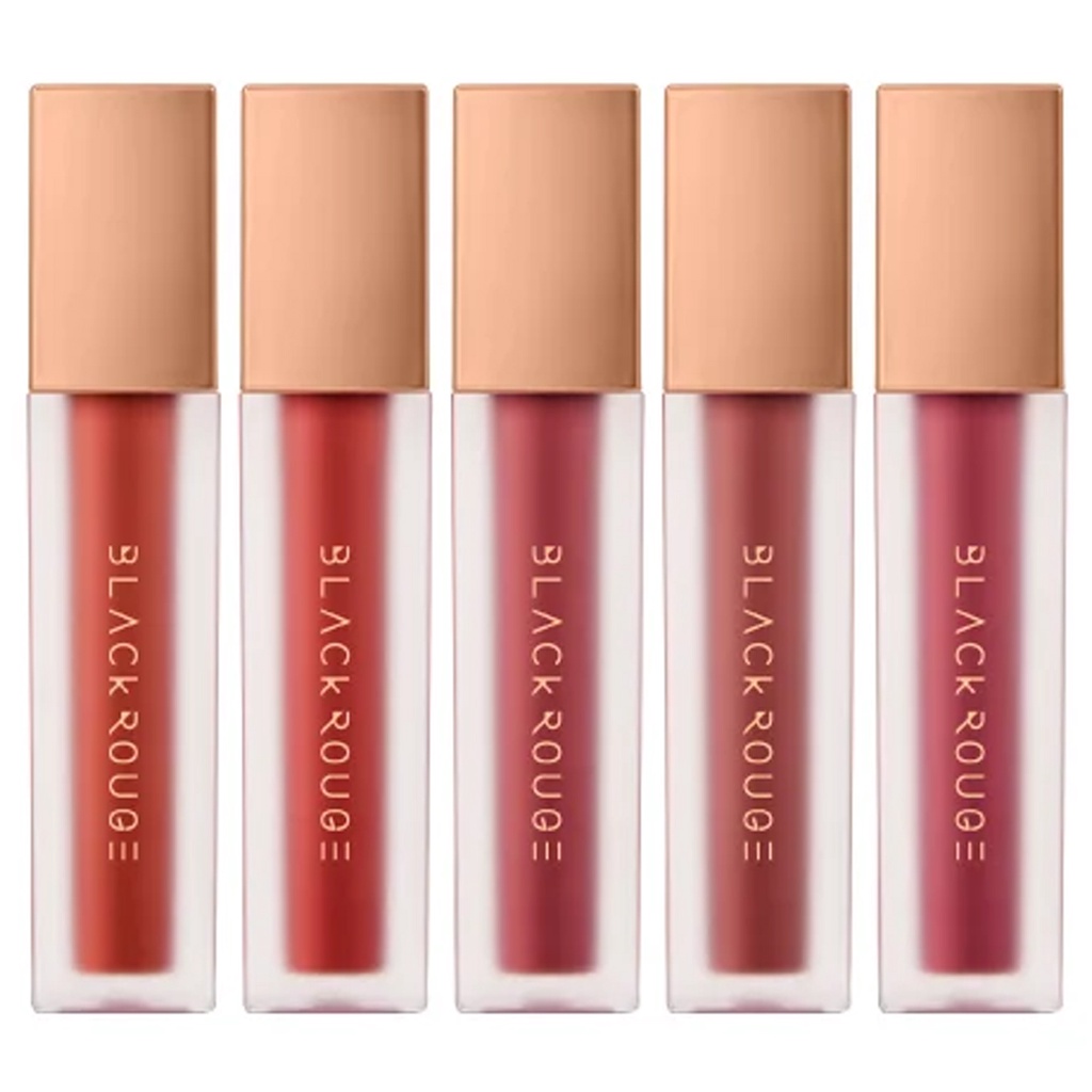 Black ROUGE matte velvet makeup lipstick version 5 4.5g