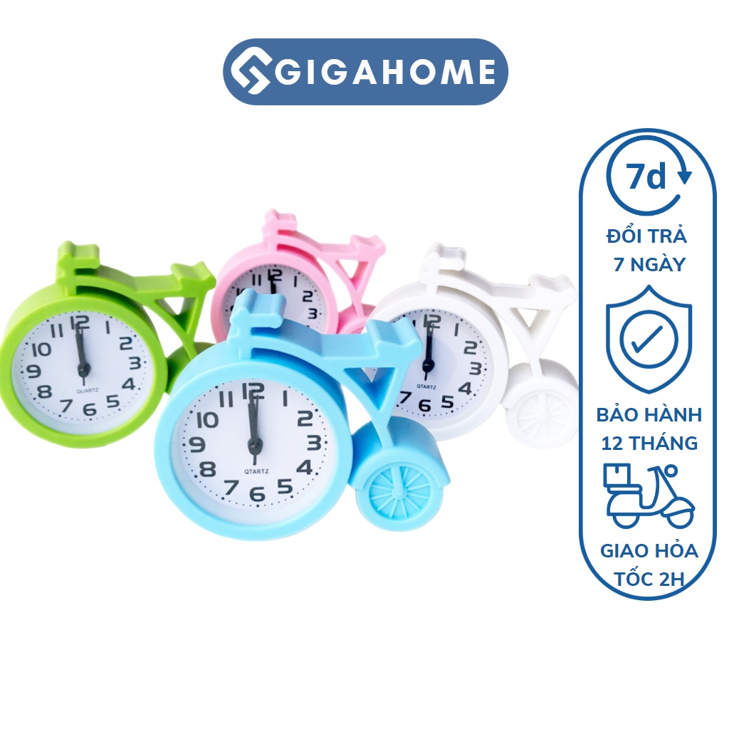 Đồng Hồ Báo Thức GIGAHOME Hình Chiếc Xe Để Bàn Trang Trí Độc Lạ 7629