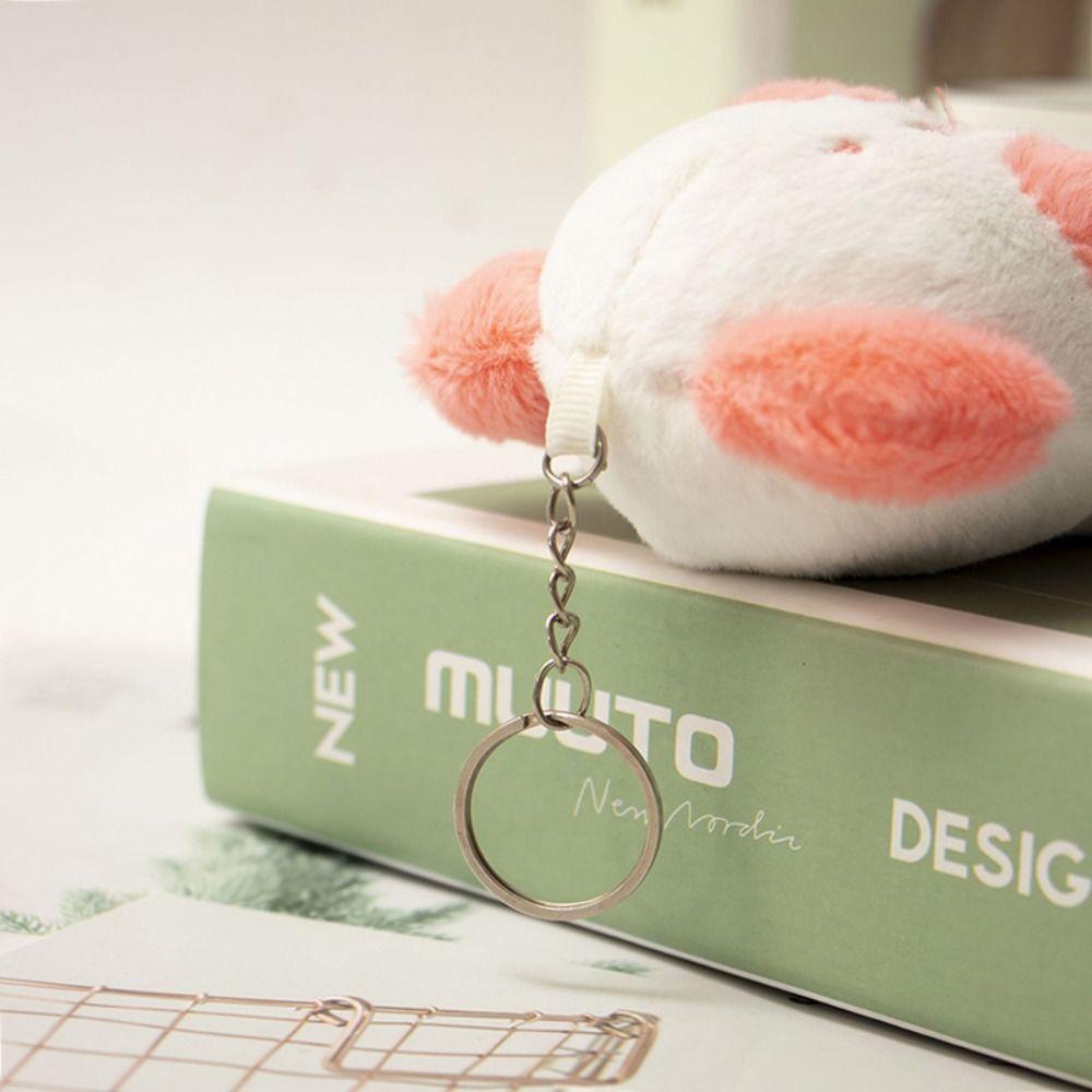 Móc Khóa Hình Mèo Nhồi Bông Mềm Chất Lượng Cao