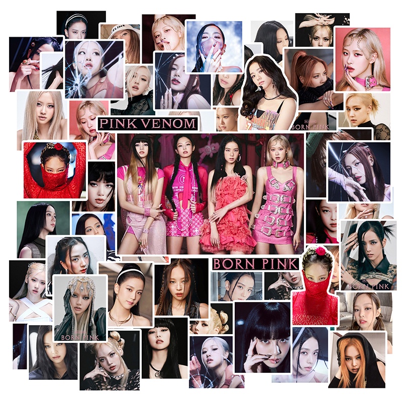 Set 100 Sticker BLACKPINK Dán Trang Trí
