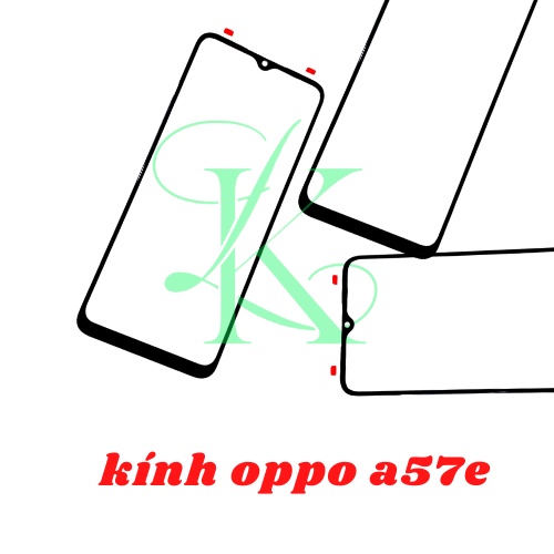 Mặt kính oppo A57E ( kính ép cho oppo a57e )