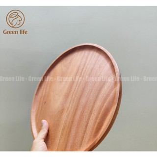 Đĩa gỗ Xà Cừ tròn size lớn