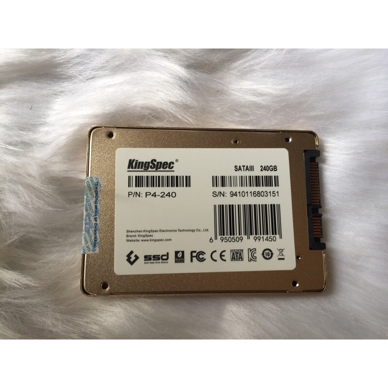 Ổ cứng ssd 240G Kingspec - ssd 240G tem chính hãng Mai Hoàng - ssd 240G bh 2024