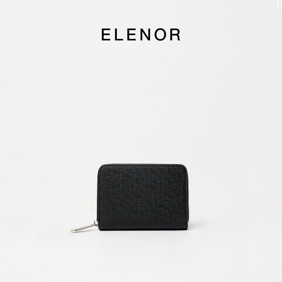 Ví nữ ngắn ELENOR Vera wallet V10, da PU dập vân cao cấp phong cách đơn giản