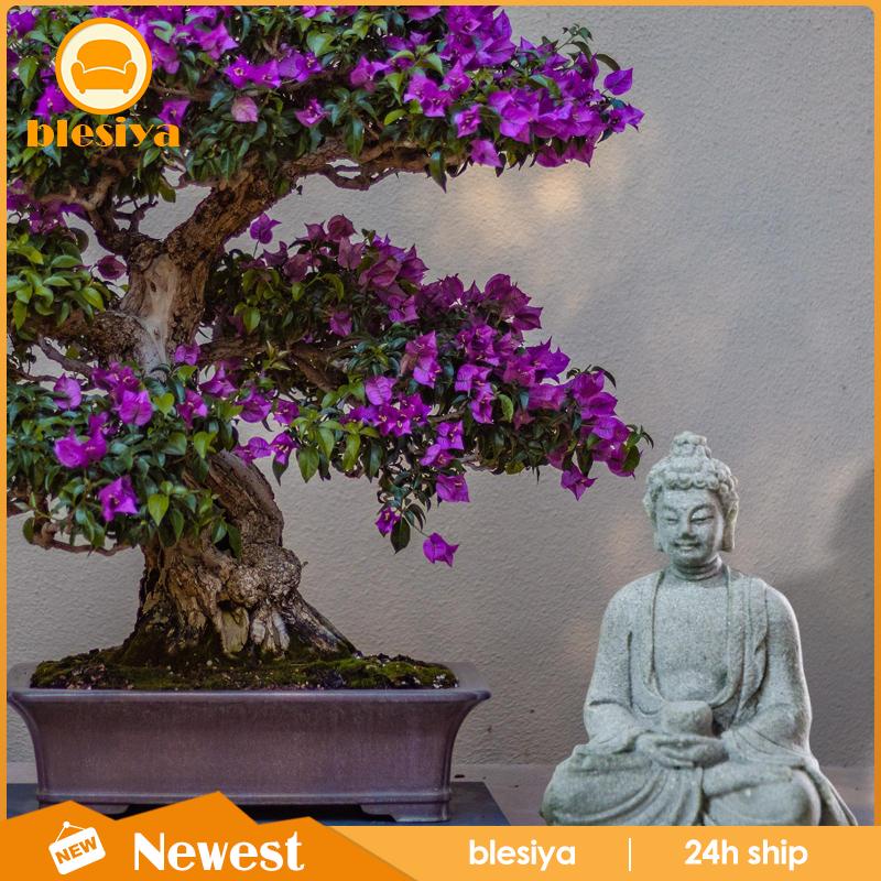 Mô Hình Tượng Phật Ngồi Bằng Nhựa Resin Thủ Công Trang Trí Cửa Hàng / Văn Phòng