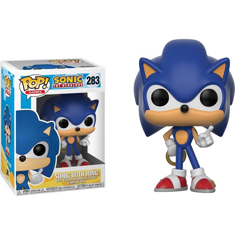 Funko POP Đồ trang trí Nhân Vật Sonic The Hedgehog 283