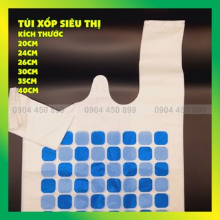 Túi xốp siêu thị in hình, túi siêu thị giá rẻ - vui vui store