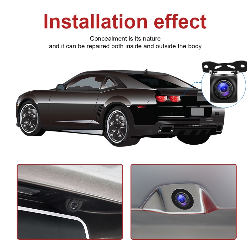 Camera Chiếu Hậu CCD 1080P HD Chống Thấm Nước Có Tầm Nhìn Đêm Màu Sắc Đa Dạng Dành Cho Ô