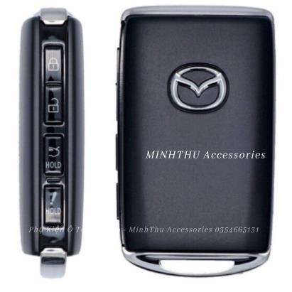 Ốp Khoá Ô Tô Mazda 3 CX3 CX30 Chìa Vuông Hàng TPU Cao Cấp Sang Trọng TPU01