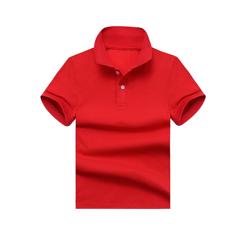 Áo Phông Polo Hàng Quảng Châu Cao Cấp - Màu Trơn Bé Trai 13-30kg (AP1)