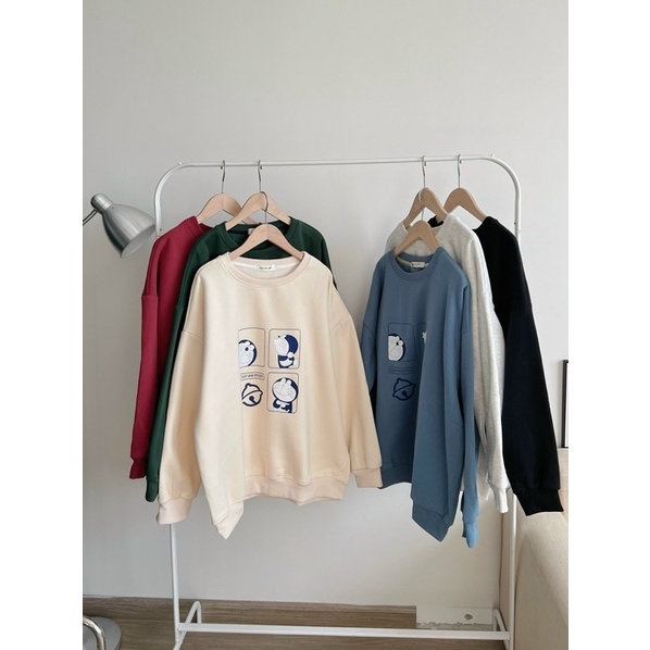 [Ảnh thật/Video]Áo sweater nỉ bông dày dặn Áo hoodie Hàn Quốc