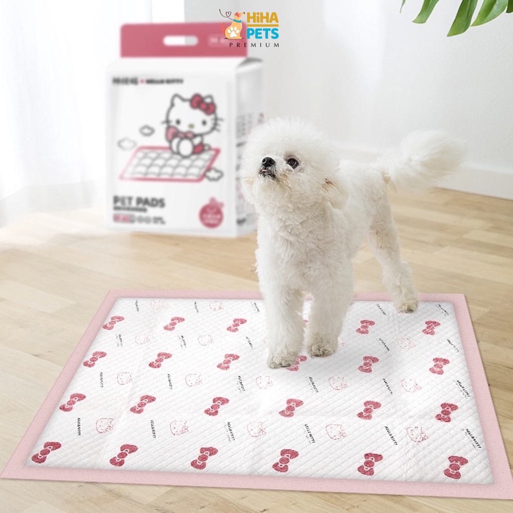 Tã Lót Vệ Sinh Cho Chó Mèo 1 Bịch Kitty, Miếng Lót Thấm Hút Vệ Sinh Cho Thú Cưng Hihapet