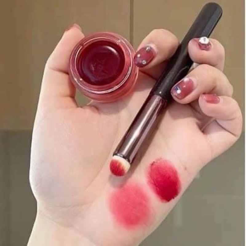 Cọ tán son môi đầu tròn hot TikTok