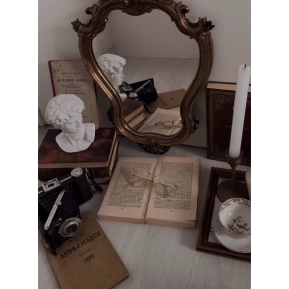 Tượng thạch cao David size 16cm dùng trang trí phòng , decor