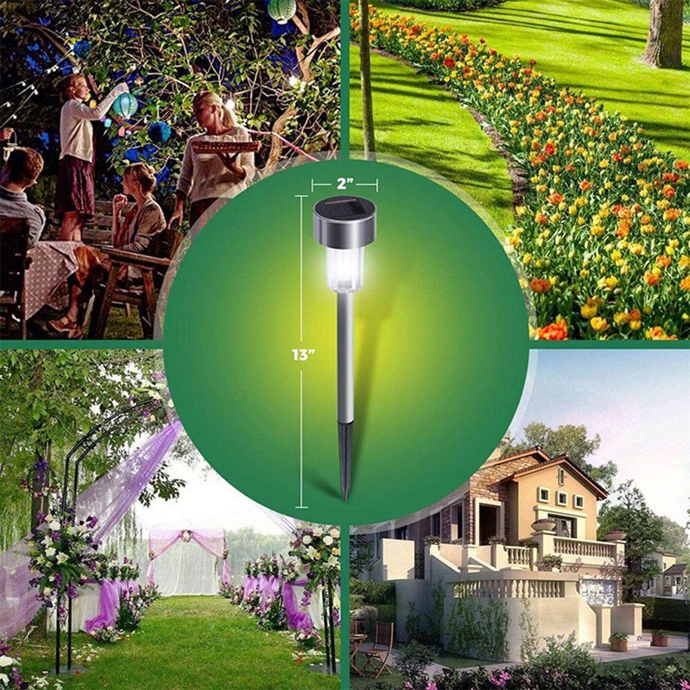 Set 5 / 10 / 12 Đèn LED Nhiều Màu Sắc Ấm Áp Trang Trí Sân Vườn
